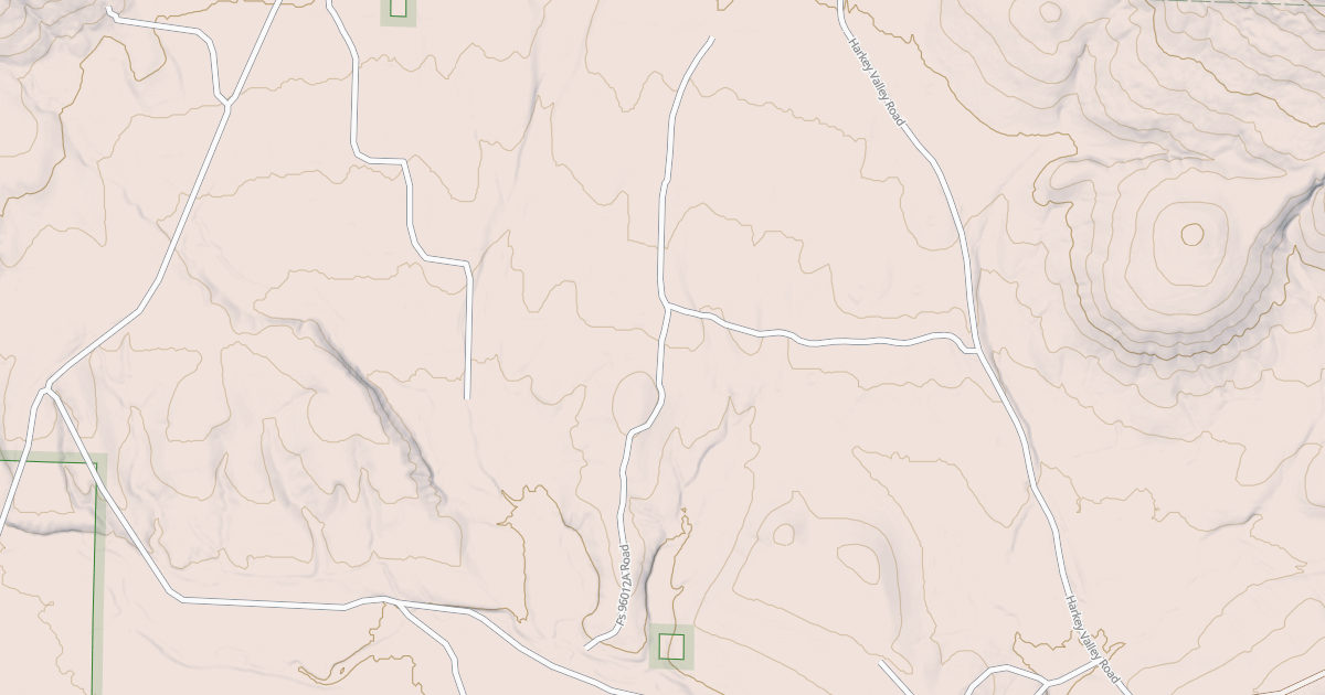 Map preview of USFS National Forest System Roads {3661AEBC-A0AB-4D37-AA84-94D39FA31F9F}