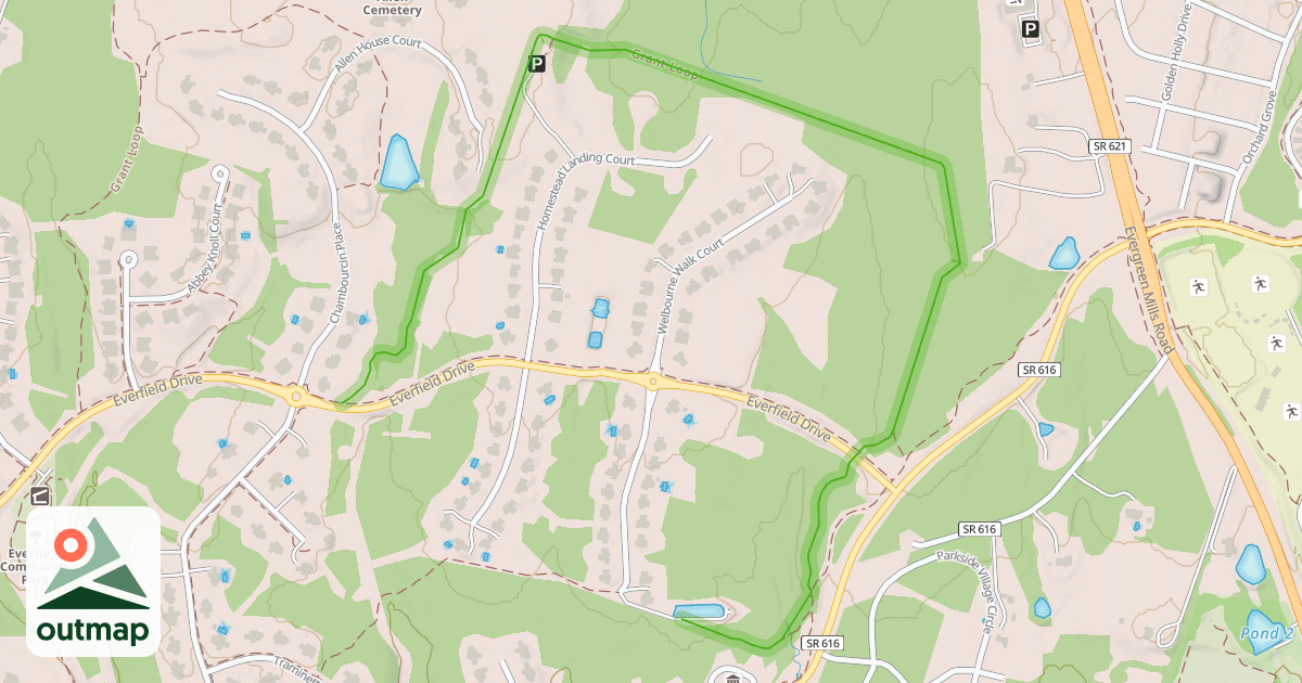 Map of Grant Loop