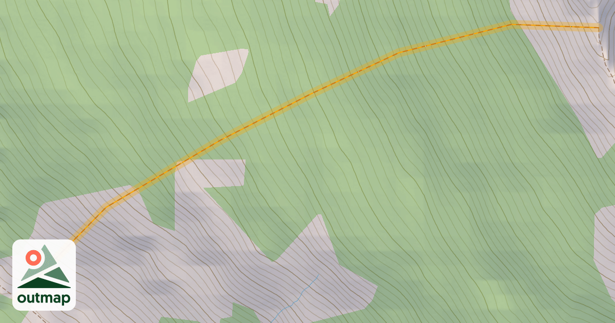 Map of Avalanche Crest