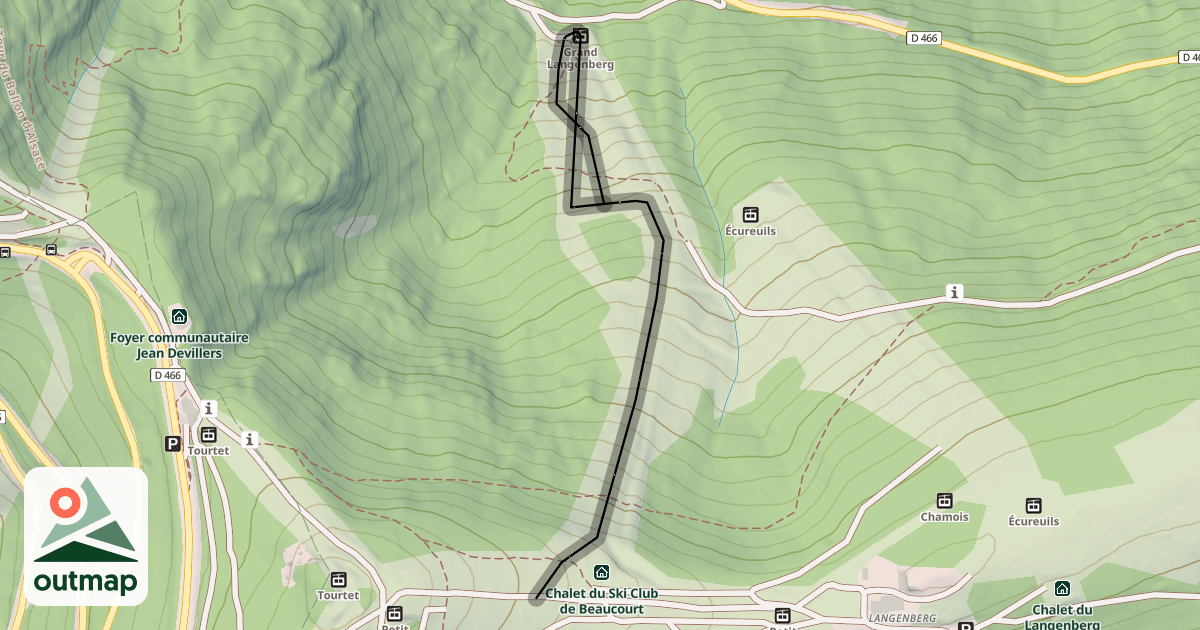 Map of Grand Langenberg