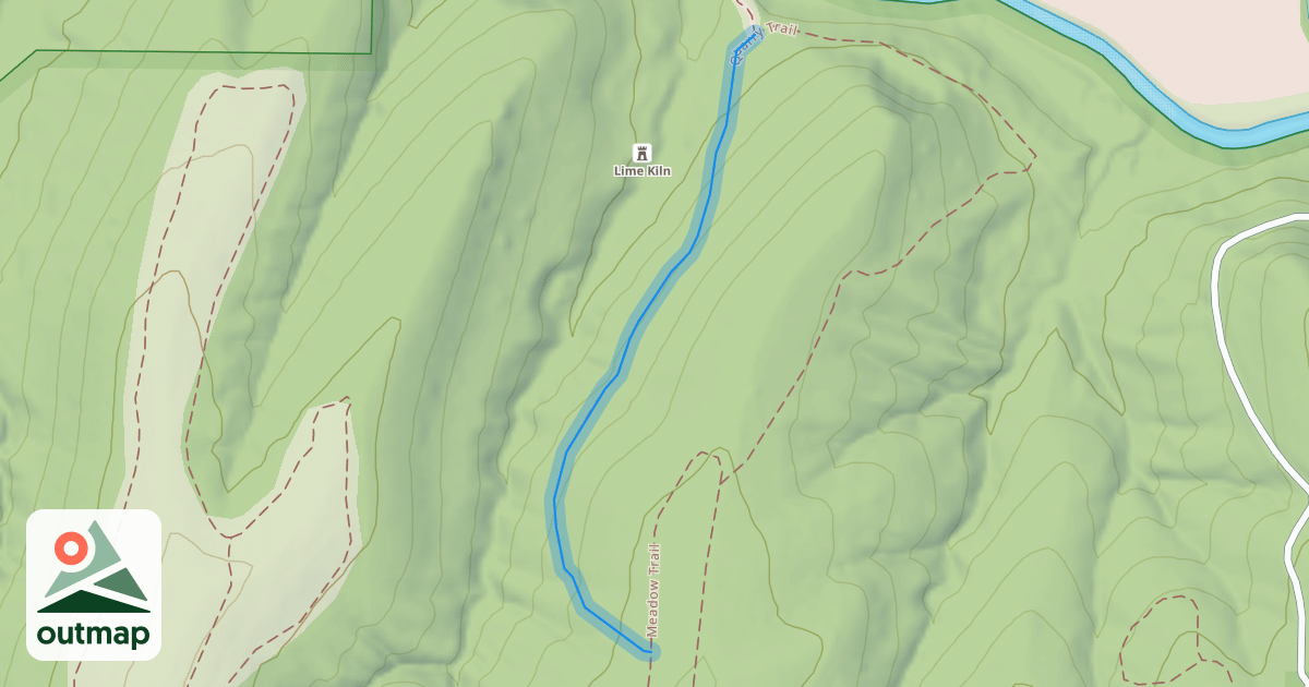 Map of Quarry Trail