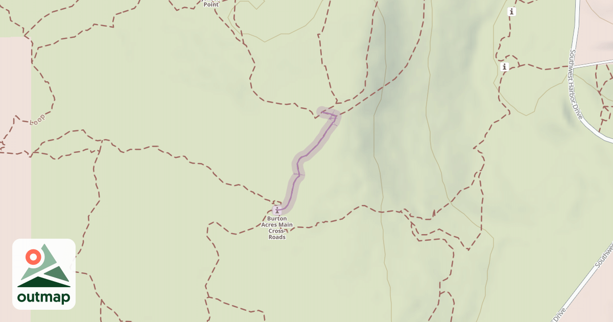 Map of Faerie Hill Trail