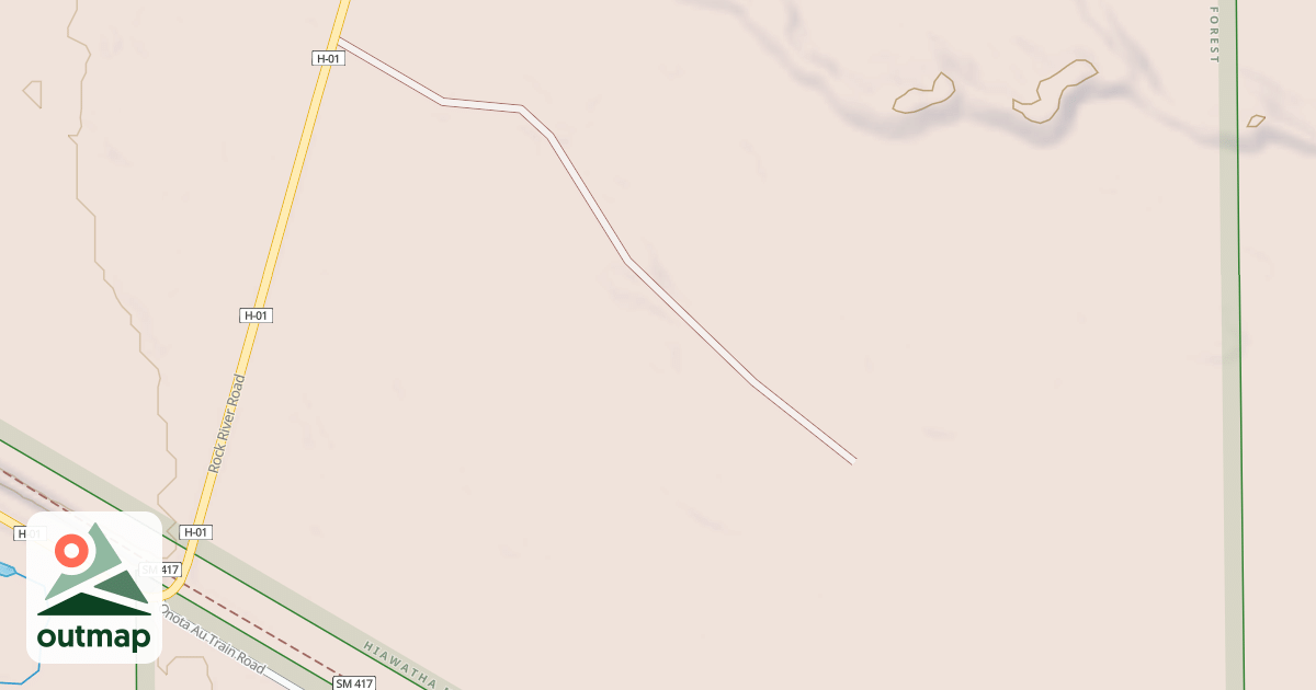 Map of RR SPUR