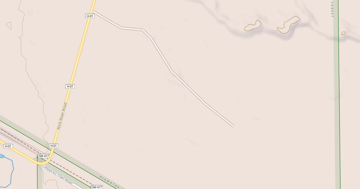 Map preview of RR SPUR