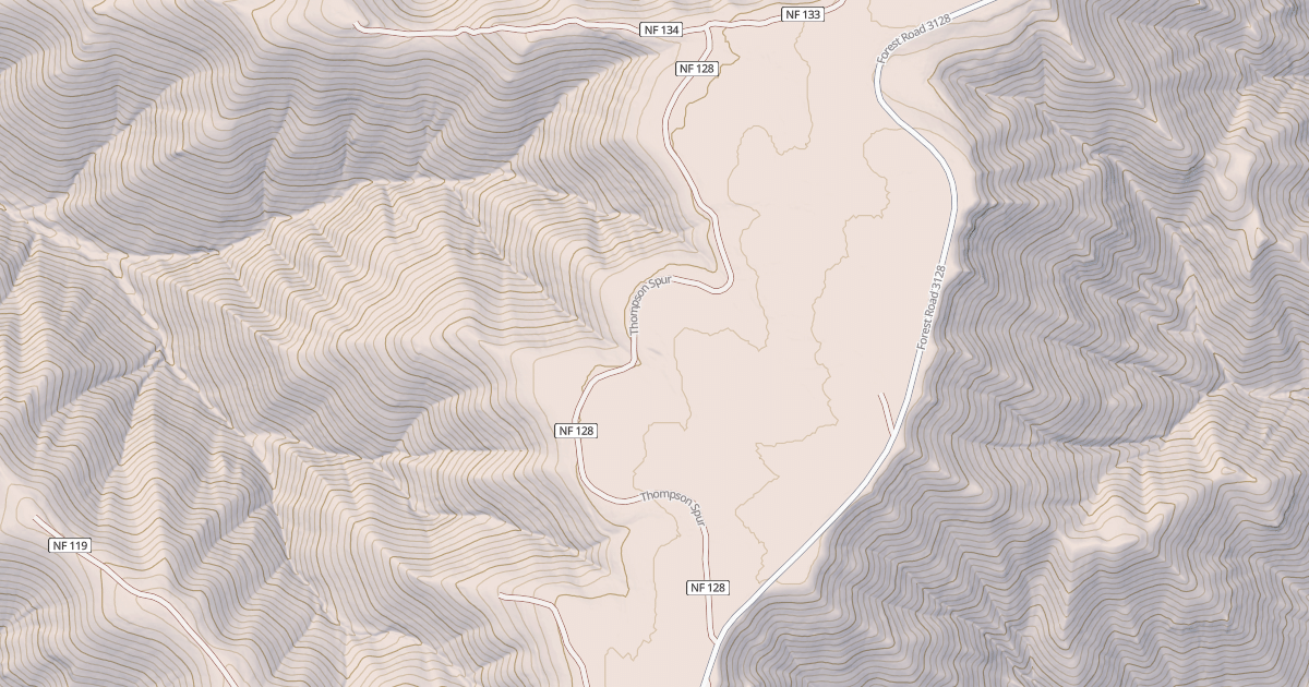 Map preview of THOMPSON SPR.