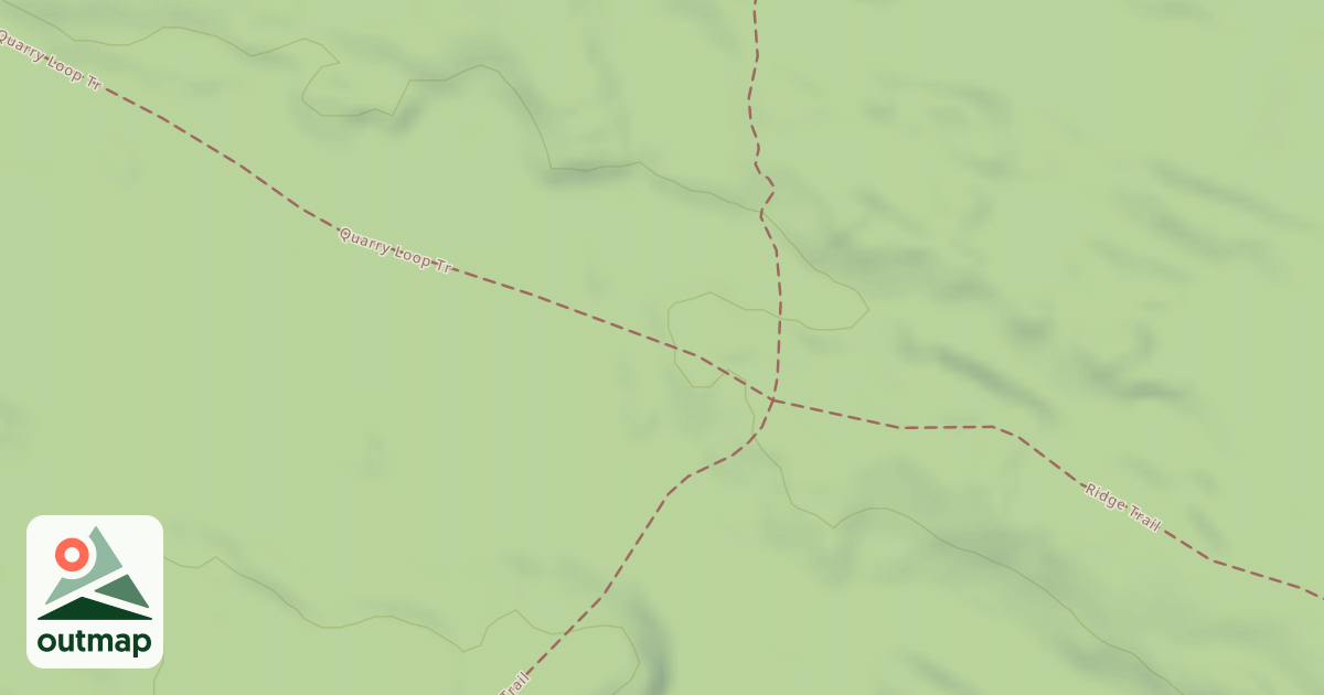 Map of Quarry Loop Trail