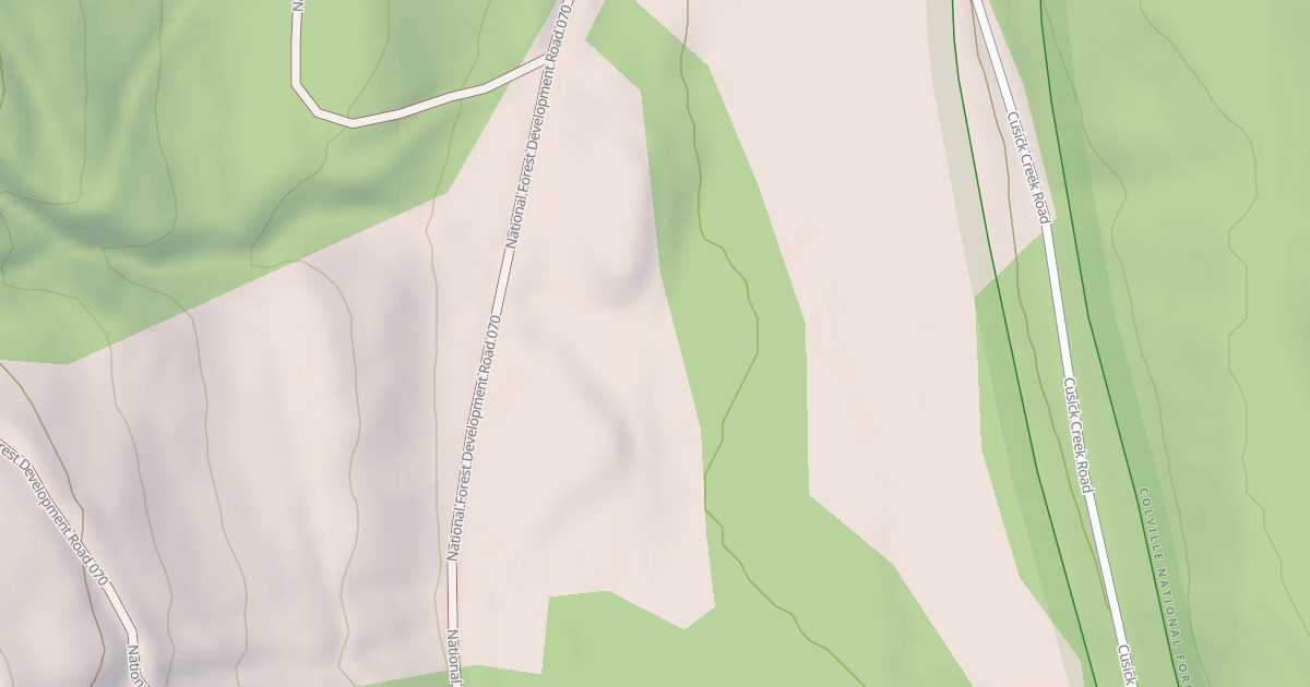 Map preview of USFS Motor Vehicle Use Map Roads {1E070597-1D96-4639-833D-1004C0BCFE51}