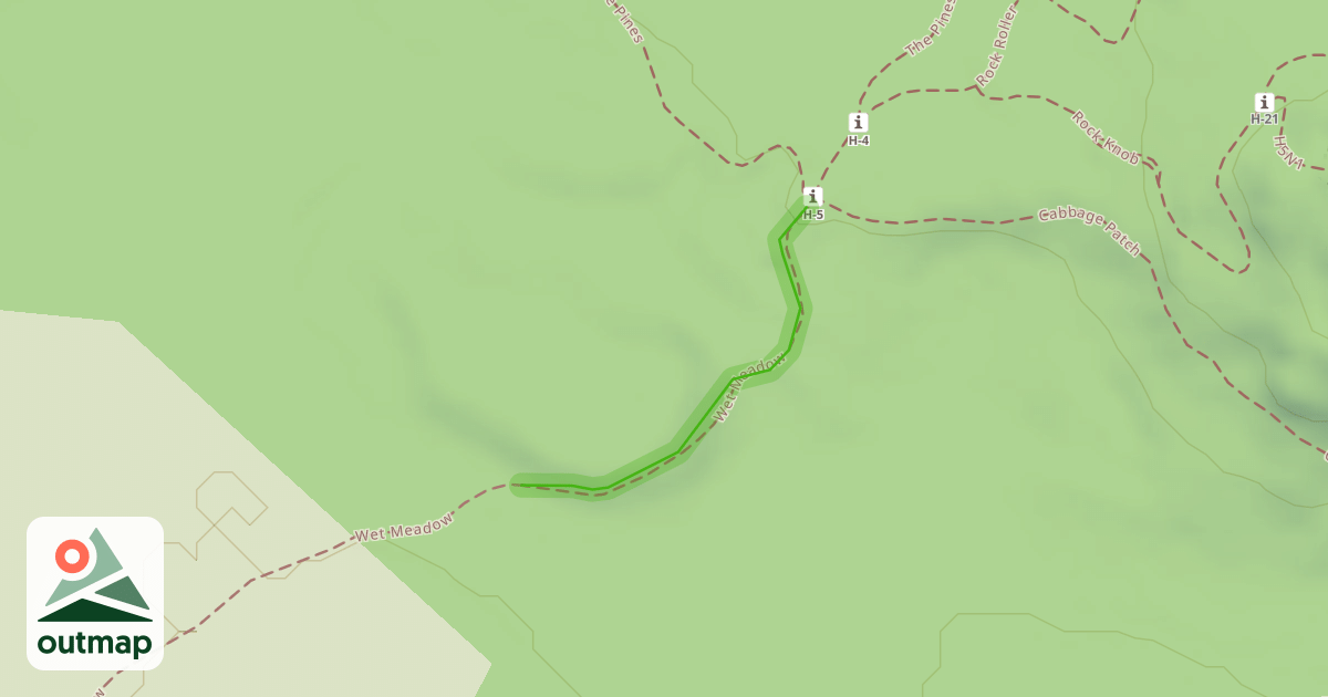 Map of Wet Meadow