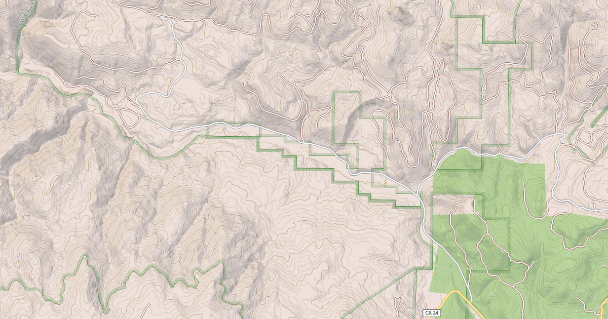 Map preview of GRANITE CREEK