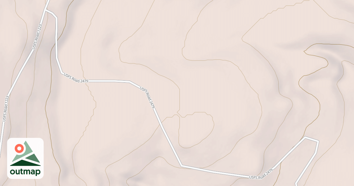 Map of YORK GULCH