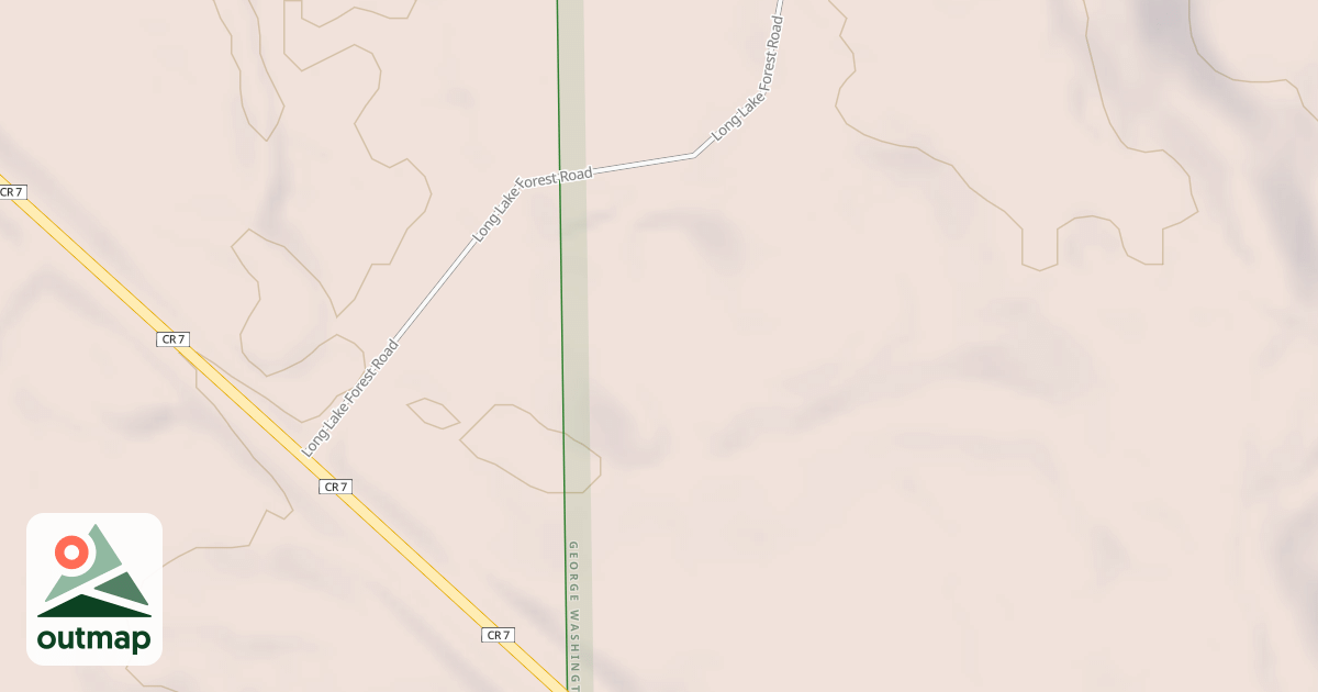 Map of B&B Connection Trail