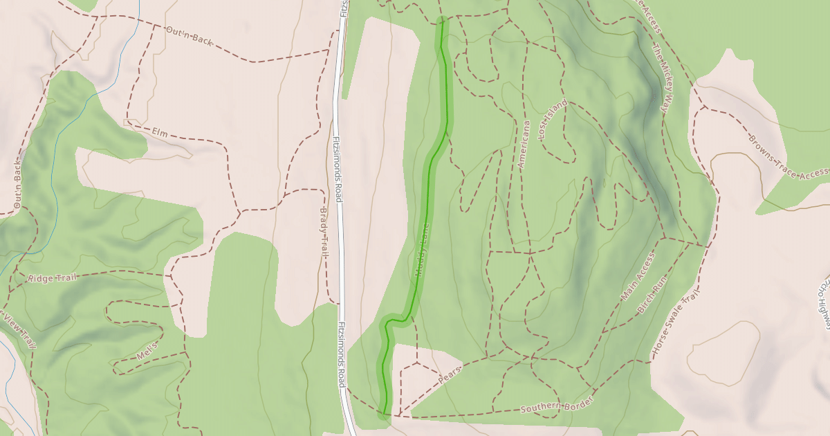 Map preview of Muddy Lane