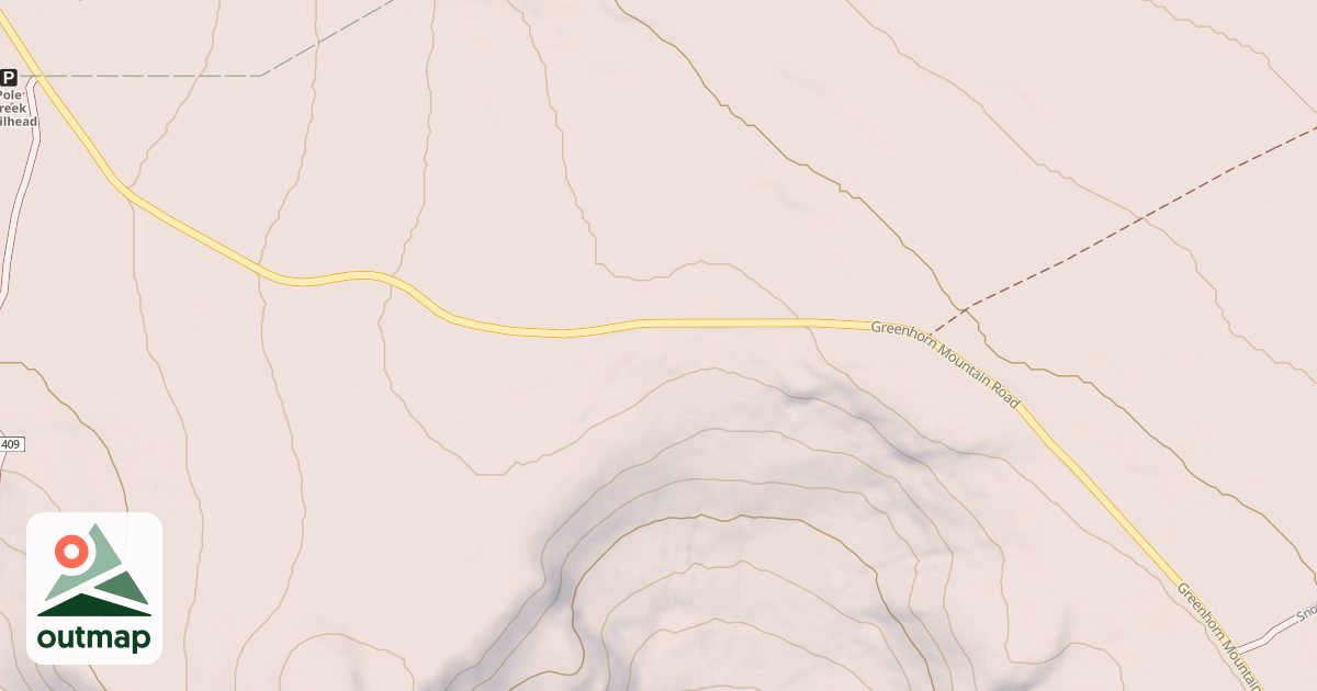 Map of Cisneros To Nfsr 352