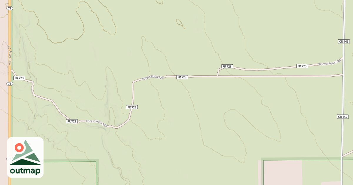 Map of HORSETAIL