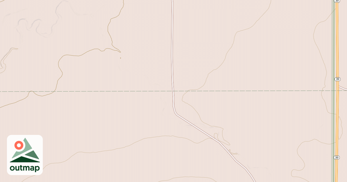 Map of COUNTY LINE