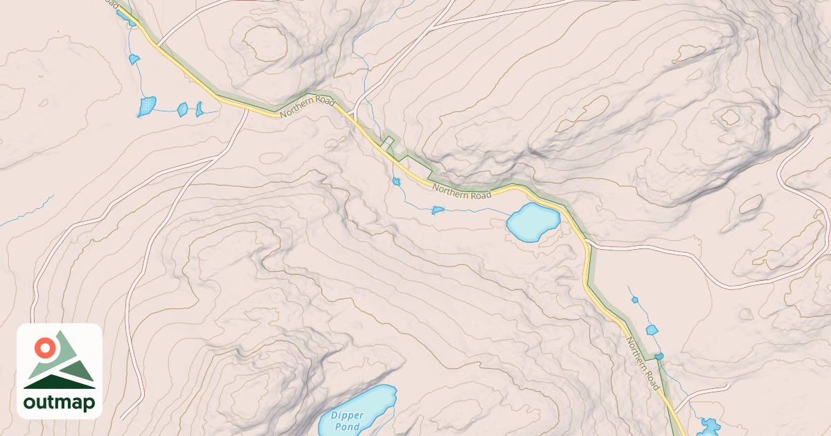 Map of Maine Statewide ATV Trails 82