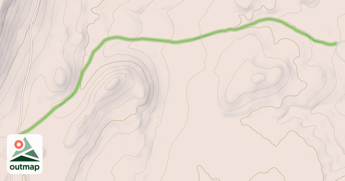 Map of West Fraction