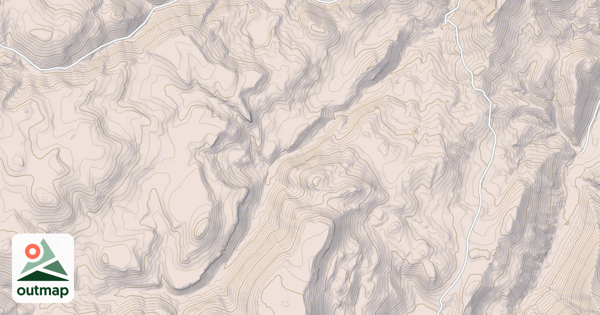 Map of Cave Canyon