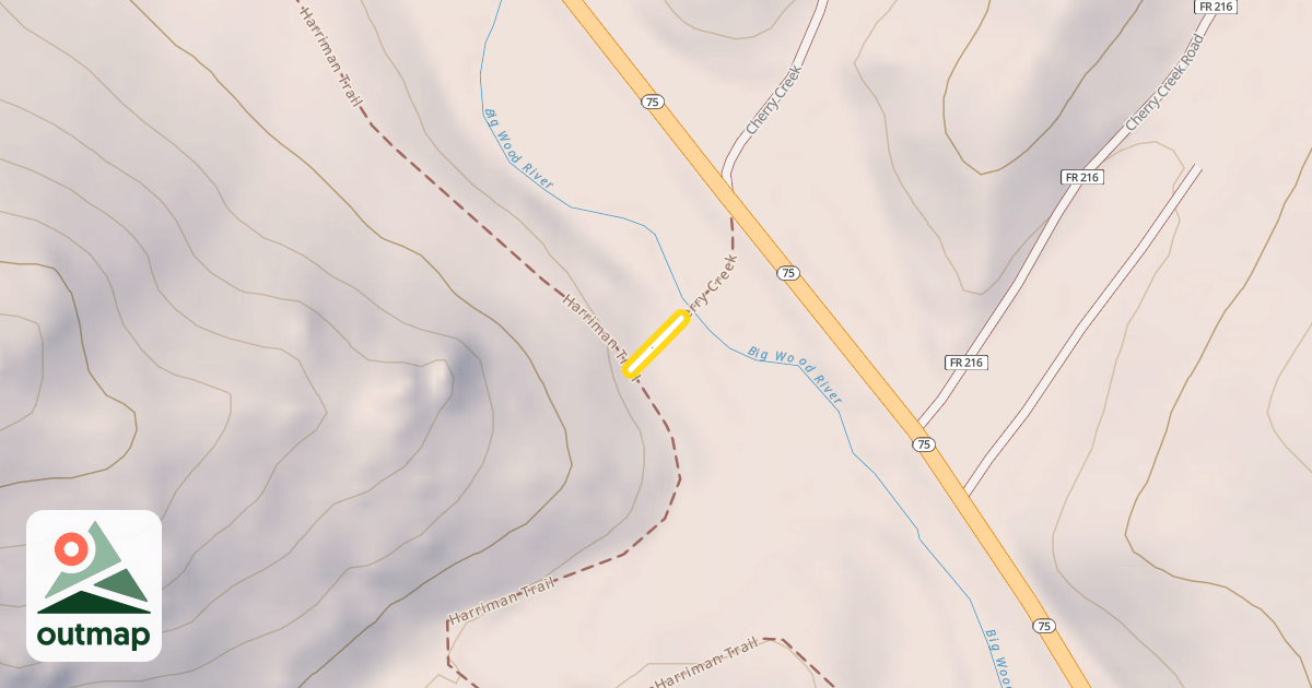 Map of Cherry Creek