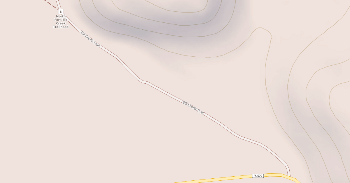 Map preview of CORDUROY MEADOWS / ELK TH