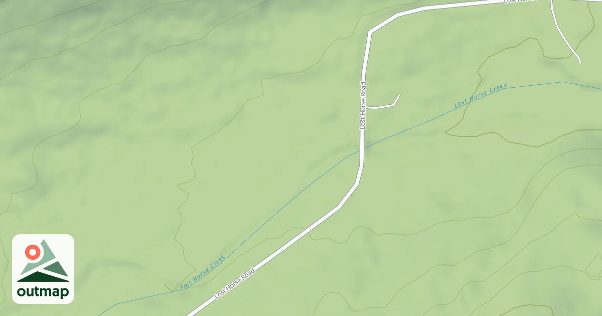 Map of (FDR) LOST HORSE