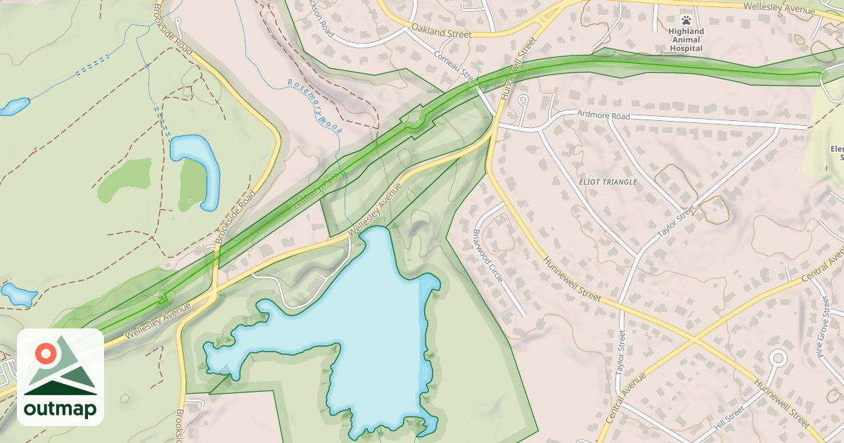 Map of Sudbury Path