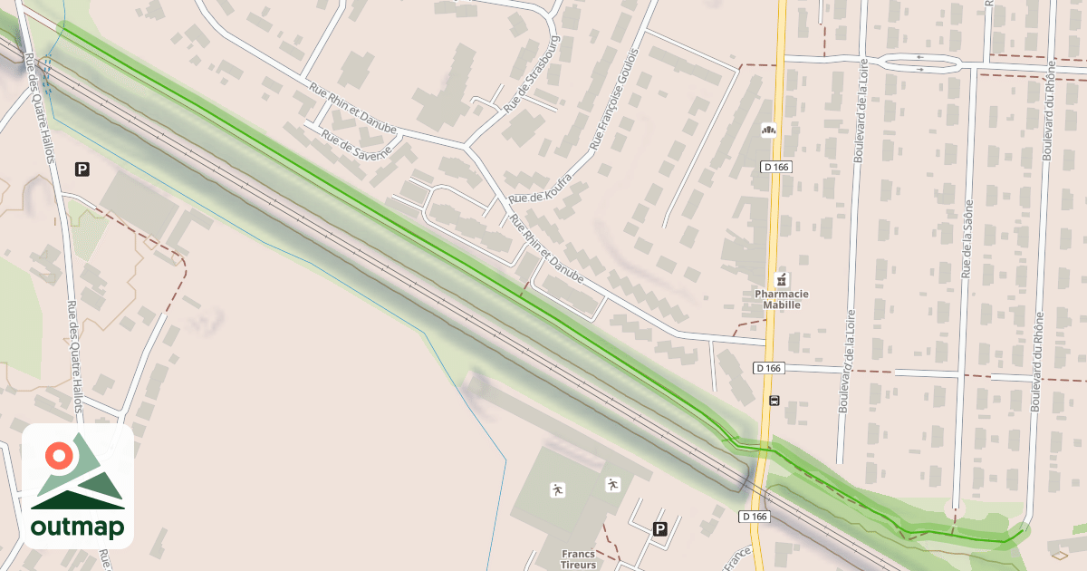 Map of Sentier cite des brebis