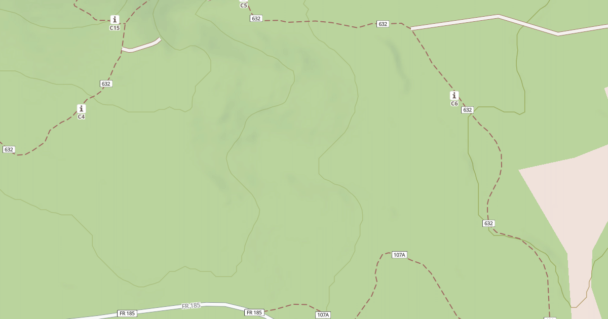 Map preview of USFS National Forest System Roads {AAFEF155-3739-4484-82B9-99901A1D44A6}