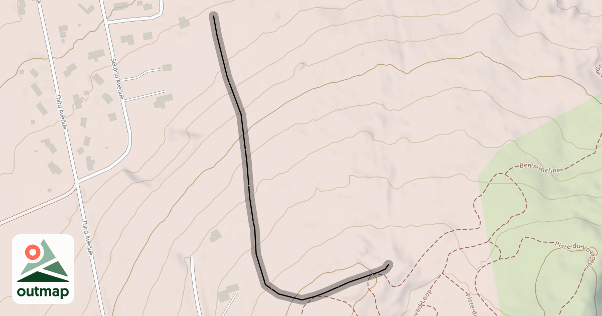 Map of Duval Run