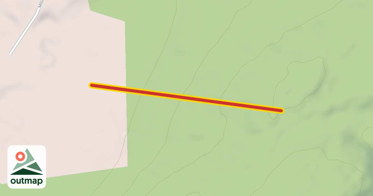Map of Colin Myles T-Bar Lift