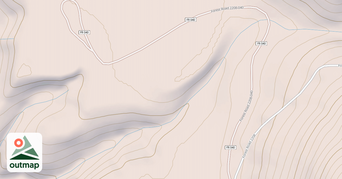 Map of JOE CREEK PIT ACCESS TO 806 TR