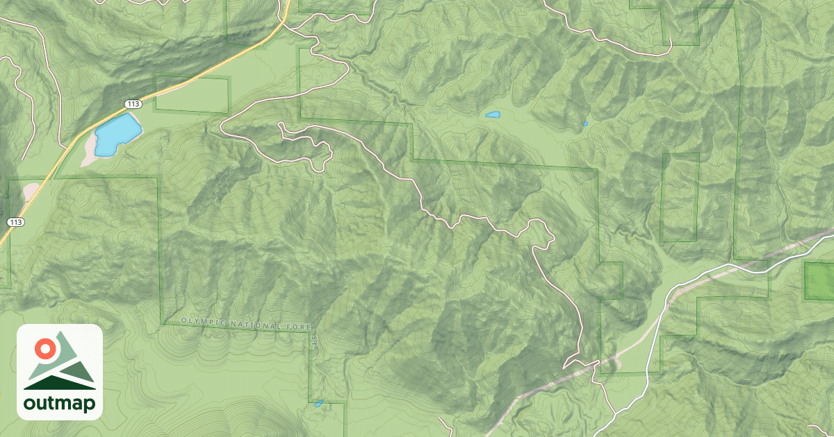 Map of USFS National Forest System Roads {D629F52C-5D16-499B-864A-5B3AC47C9A9E}