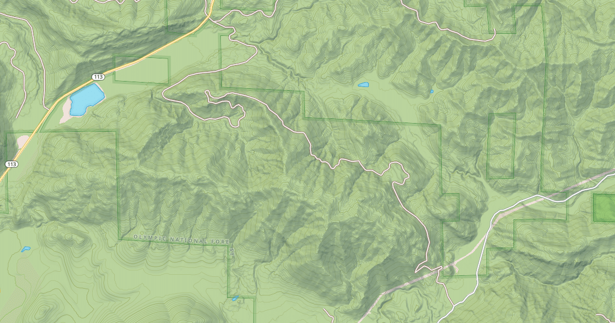 Map preview of USFS National Forest System Roads {D629F52C-5D16-499B-864A-5B3AC47C9A9E}