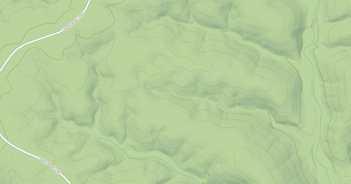 Map preview of HOG CLIFF SPUR C