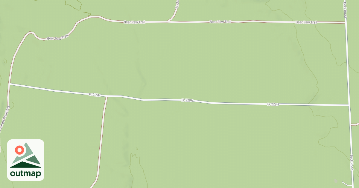 Map of FR 229H