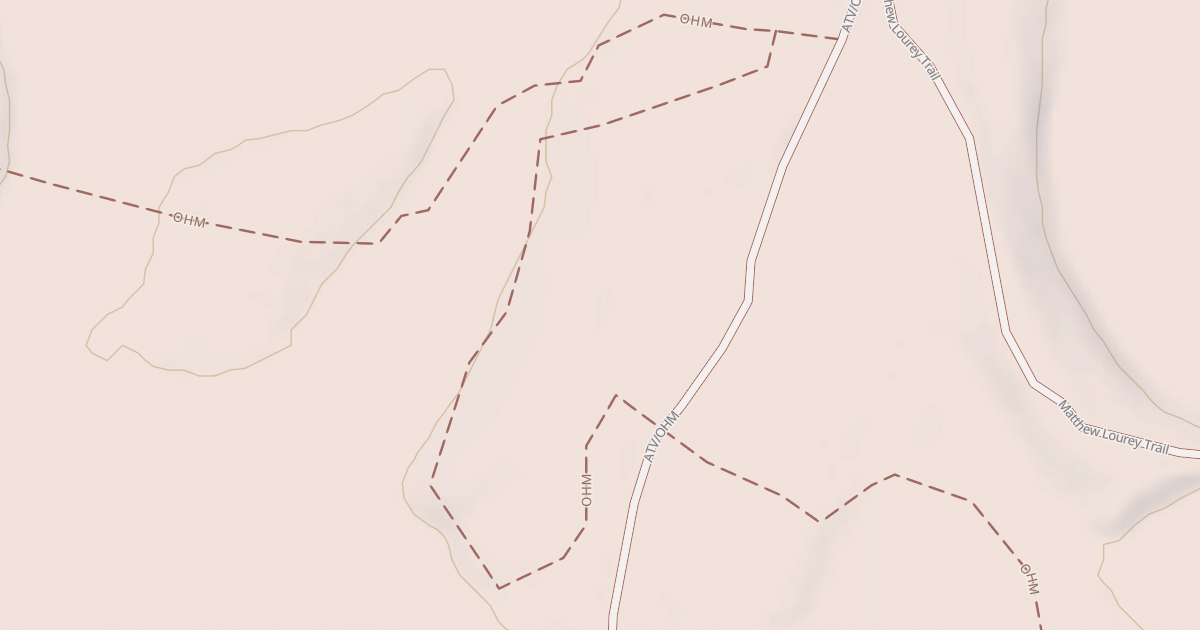 Map preview of Straight Arrows Trail