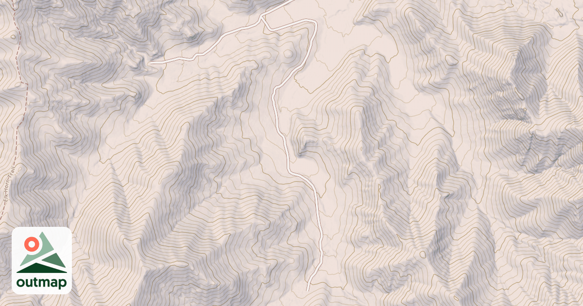 Map of BEEM GULCH SPUR