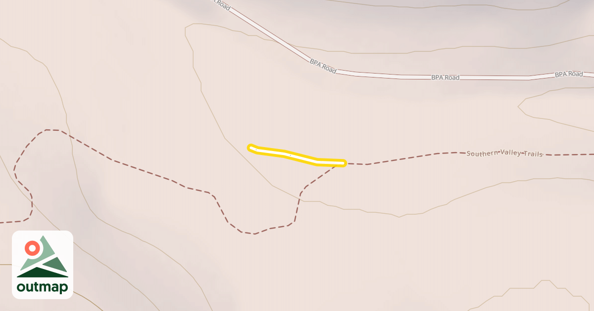 Map of Southern Valley Trails