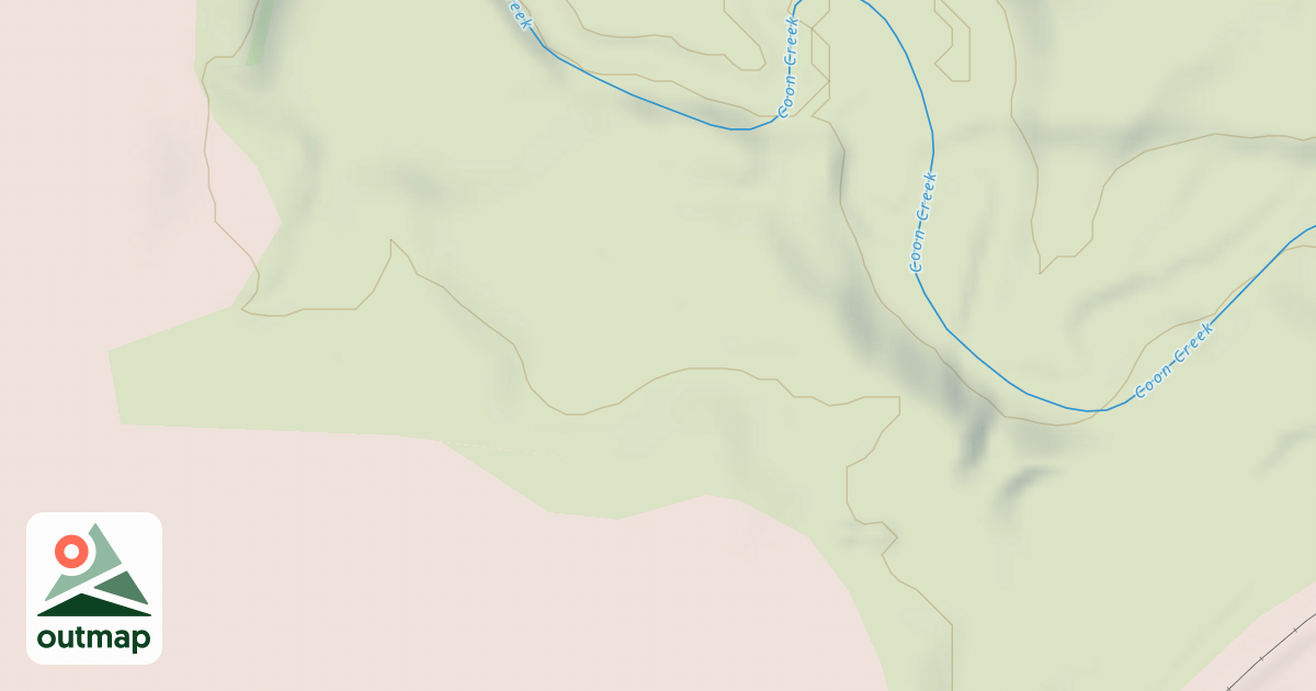 Map of Shady Oaks Native Prairie Adventure Trails