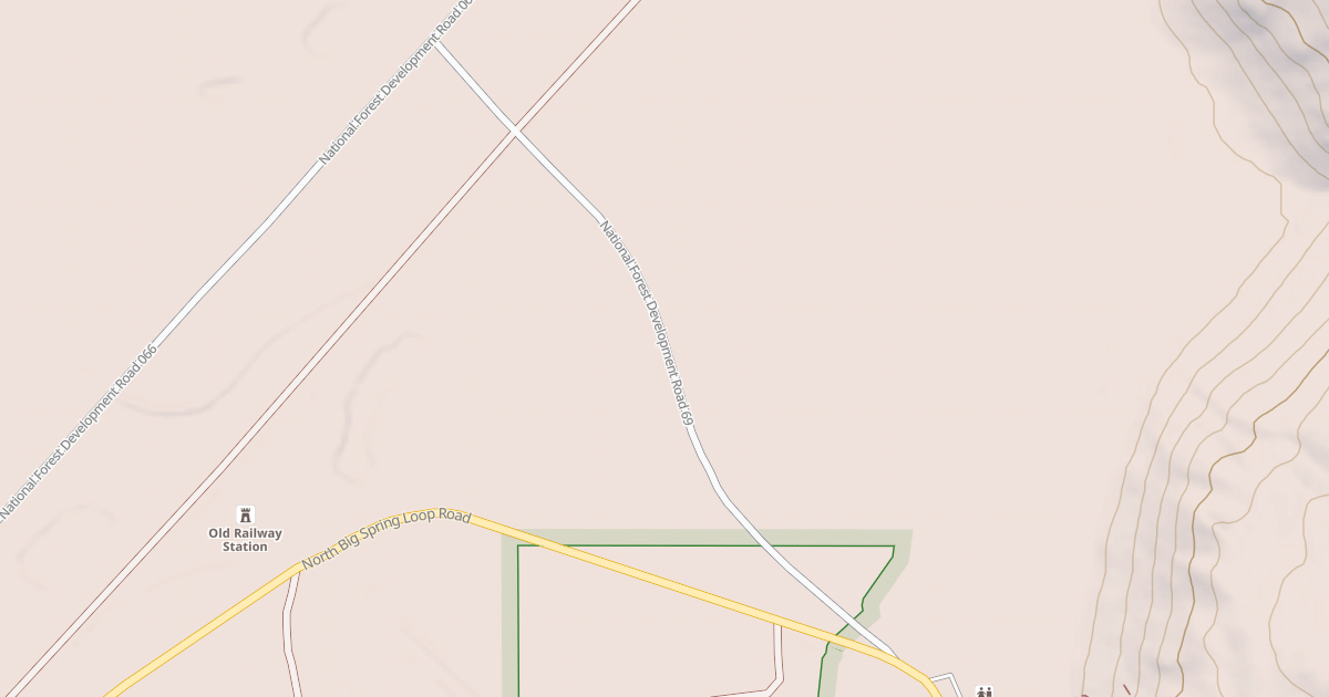 Map preview of THIRSTY CREEK