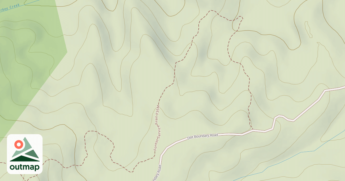 Map of 735