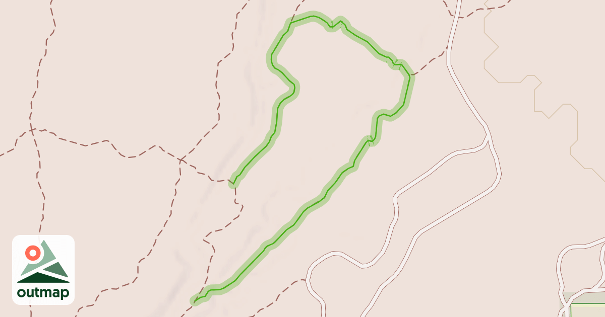 Map of Coyote Loop