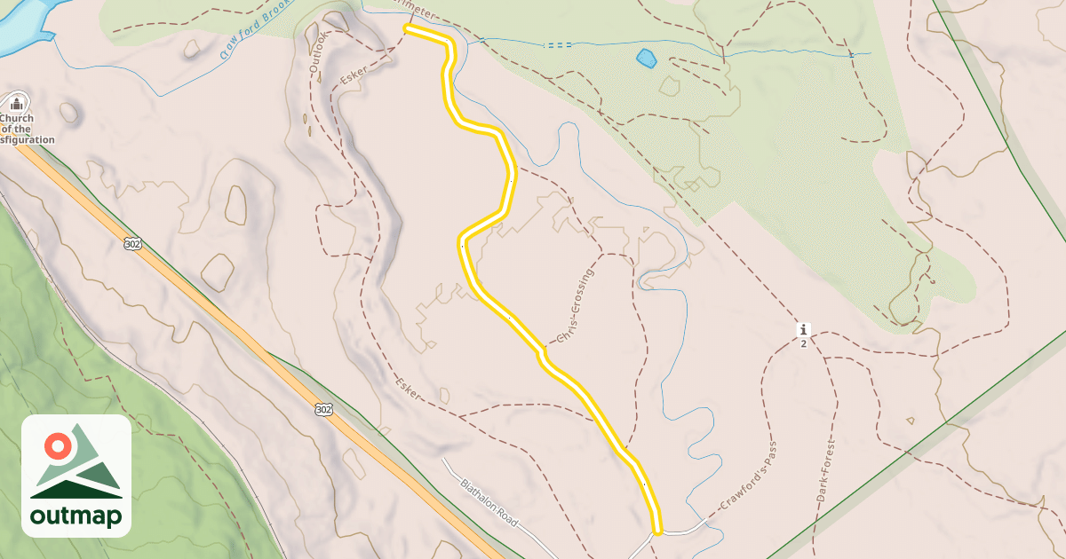 Map of Zealand Pass