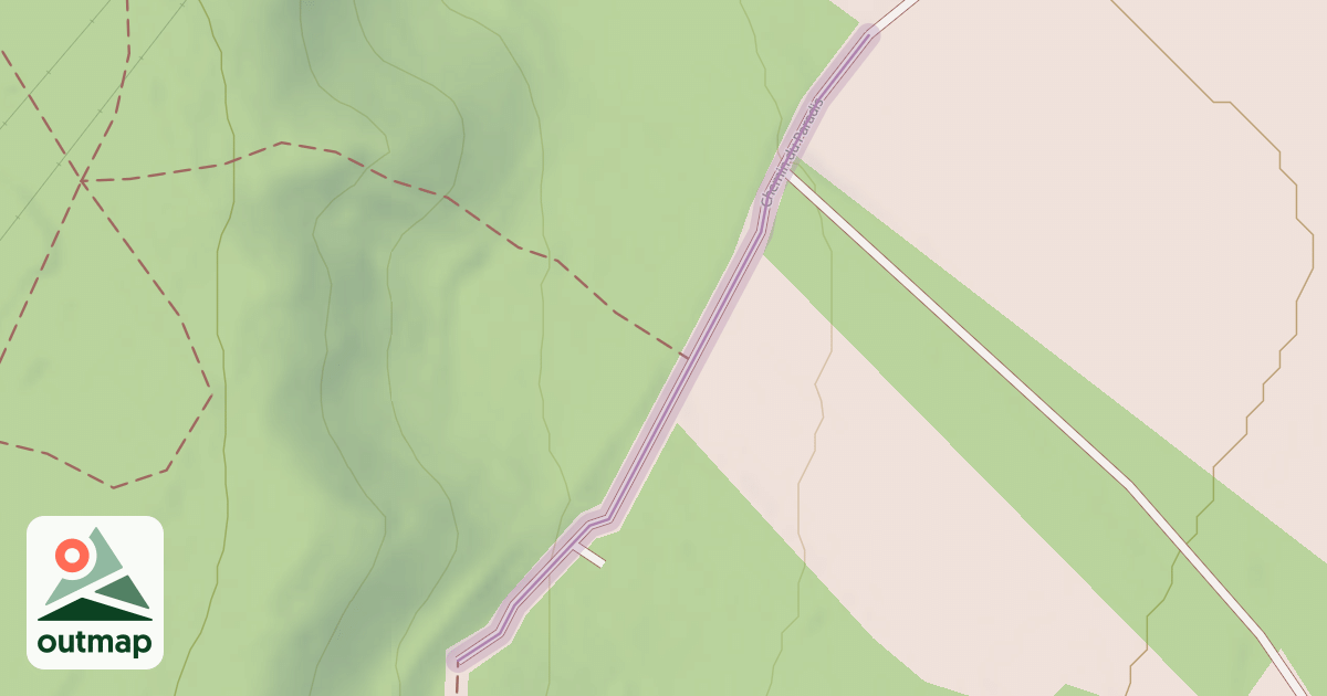Map of Chemin du Paradis