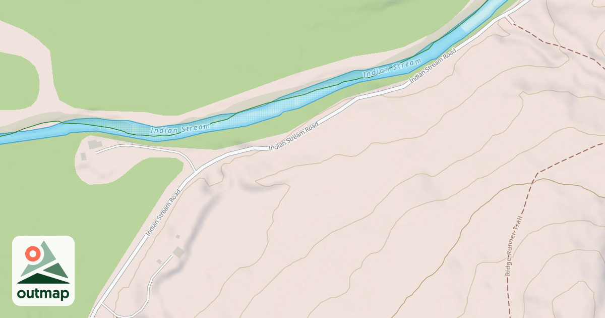 Map of Indian Stream Rd