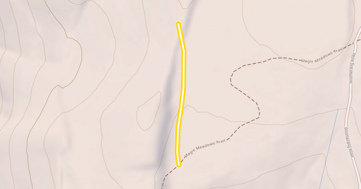 Map preview of Magic Meadow Loop
