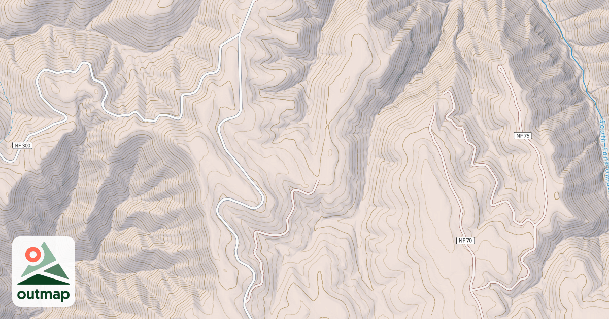 Map of USFS Motor Vehicle Use Map Roads {42E80F1D-D2BC-42B3-BA97-FB1594A7C85A}