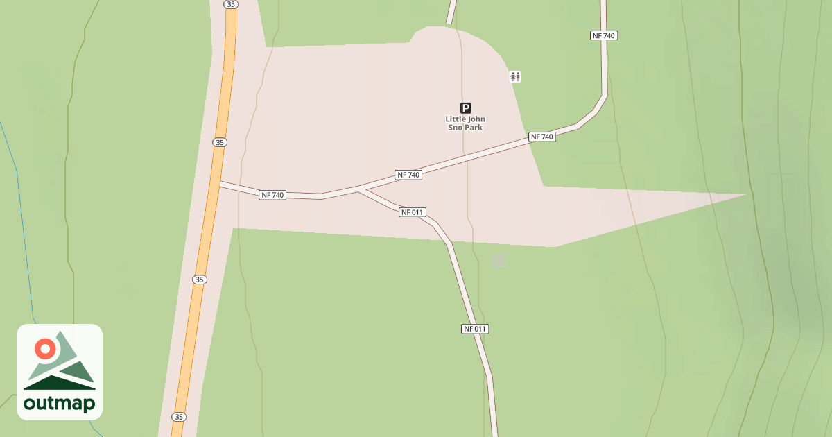 Map of LITTLE JOHN SNO PARK