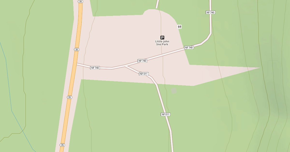 Map preview of LITTLE JOHN SNO PARK