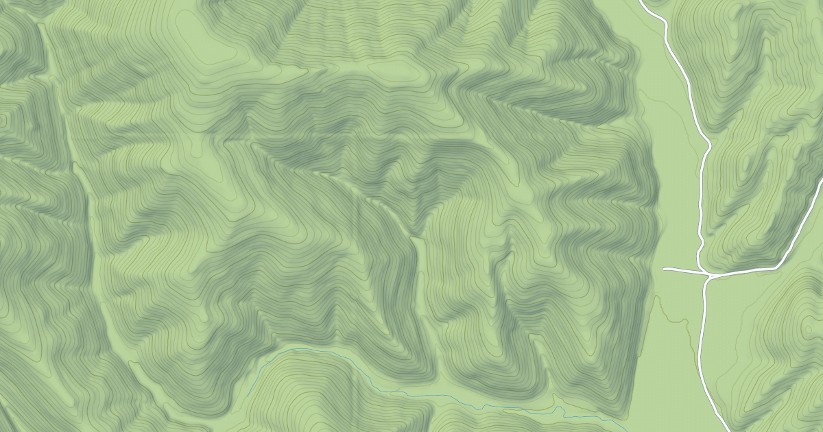 Map preview of Larch Mountain